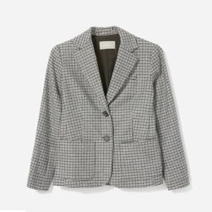 Everlane - The Wool Academy Blazer in Mini Check Plaid